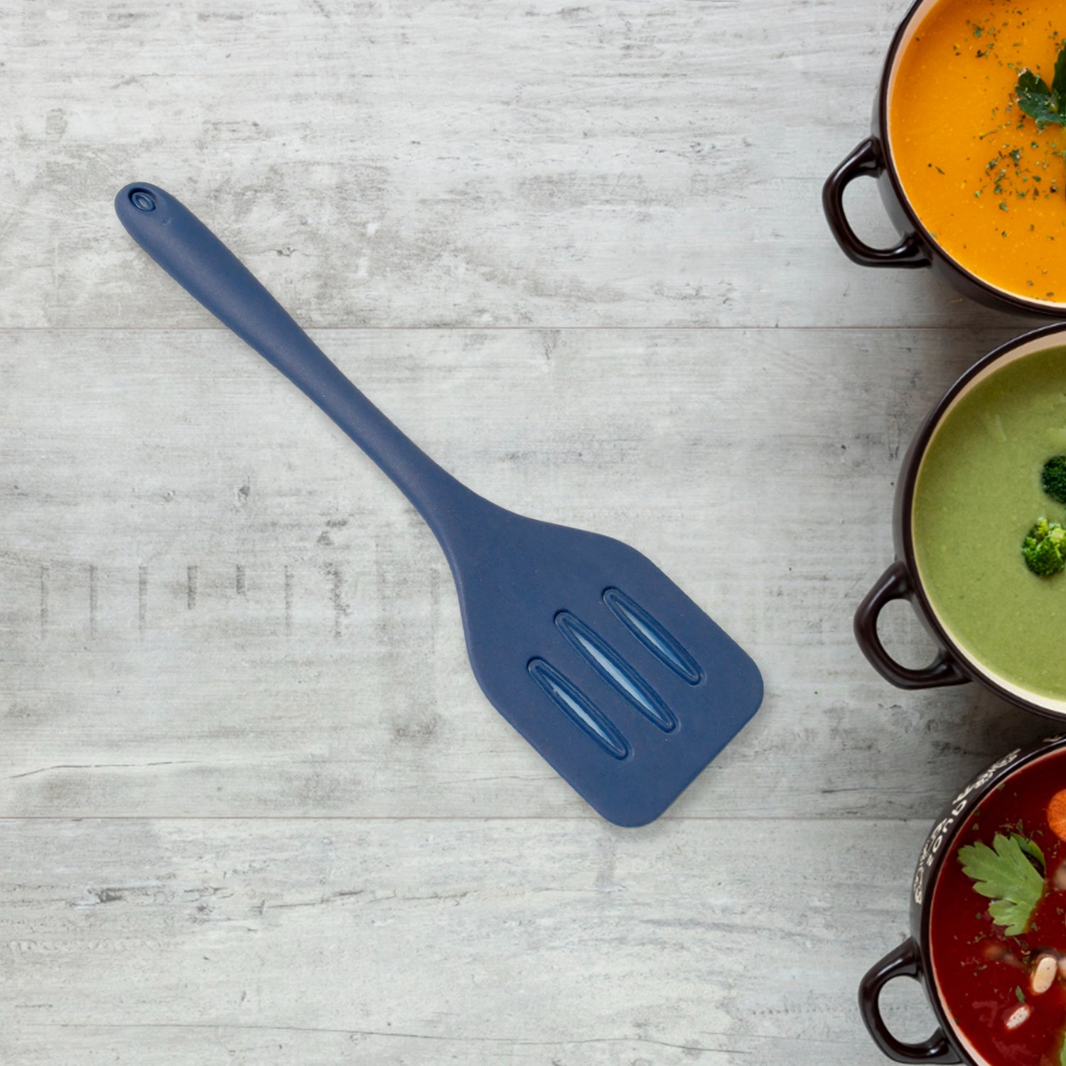 Multipurpose Silicone Spoon, Silicone Basting Spoon Non-Stick Kitchen Utensils Household Gadgets Heat-Resistant Non Stick Spoons Kitchen Cookware Items For Cooking and Baking (6 Pcs Set) Multipurpose Silicone Spoon, Silicone Basting Spoon Non-Stick Kitchen Utensils Household Gadgets Heat-Resistant Non Stick Spoons Kitchen Cookware Items For Cooking and Baking (6 Pcs Set)